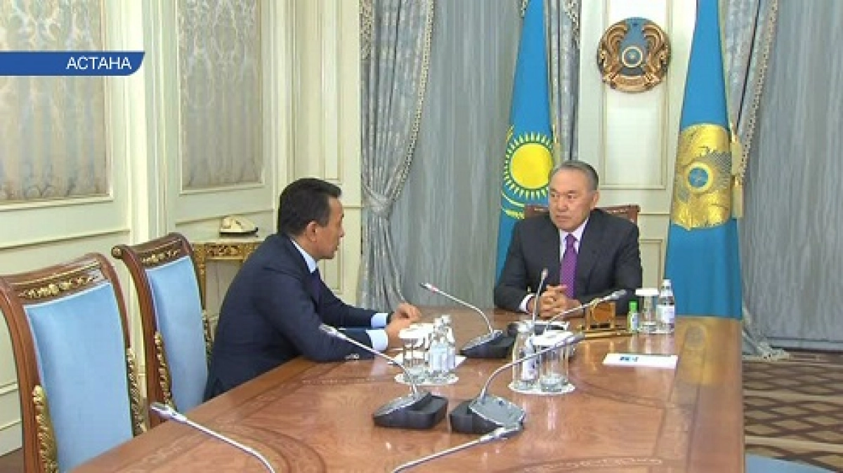 Елбасы Сауат Мыңбаевты қабылдады