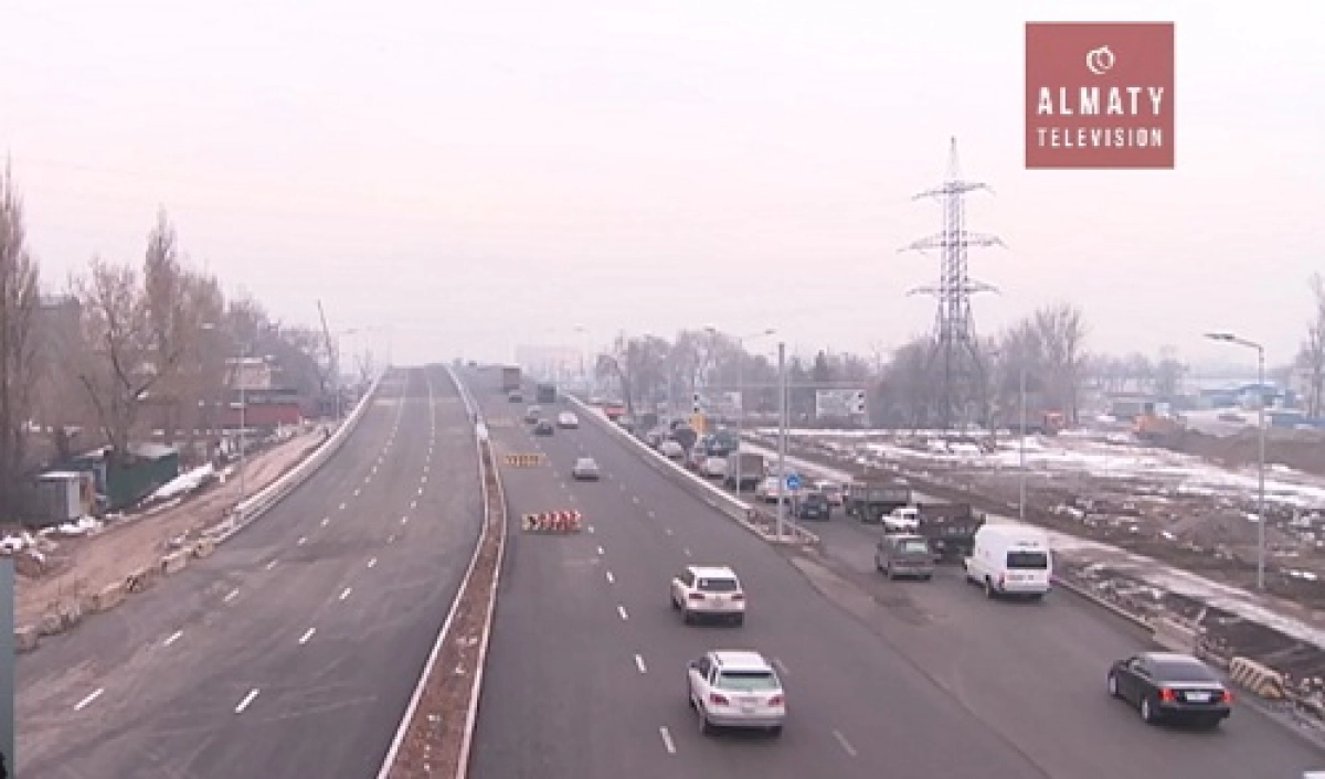 Солтүстік айналым көшесіндегі жол айрығын салу ерте аяқталады 