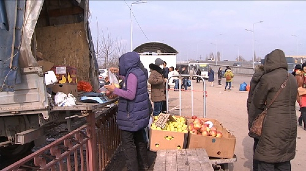 Алматыдағы барахолканың маңайындағы жабайы сауда жойылады