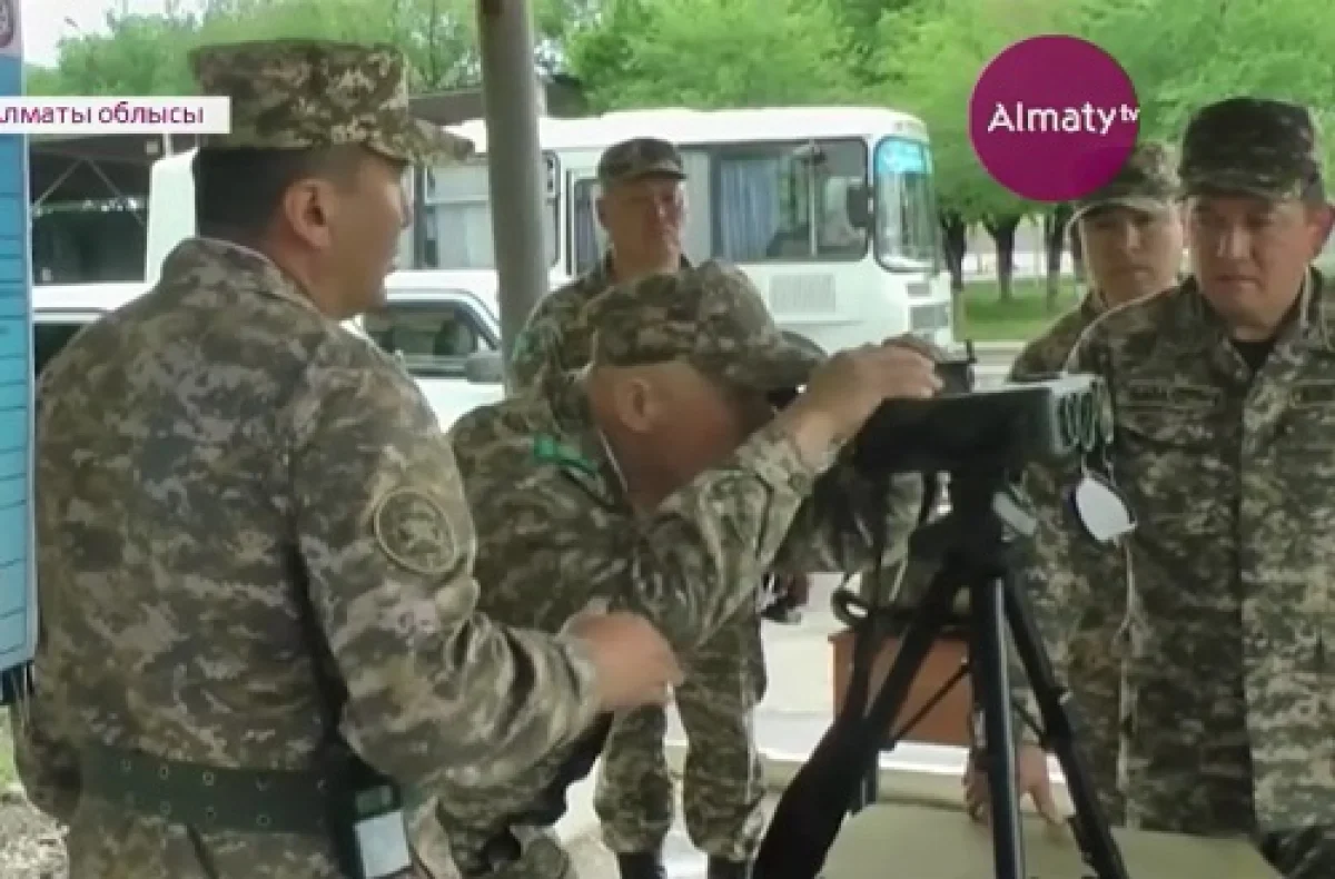 Алматы облысында сарбаздардың дайындығы тексерілді