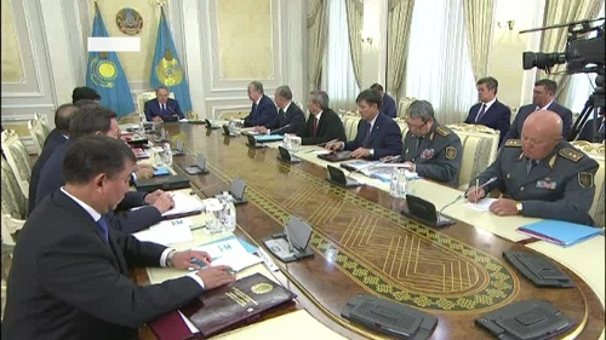 Елбасы қауіпсіздік кеңесін өткізді