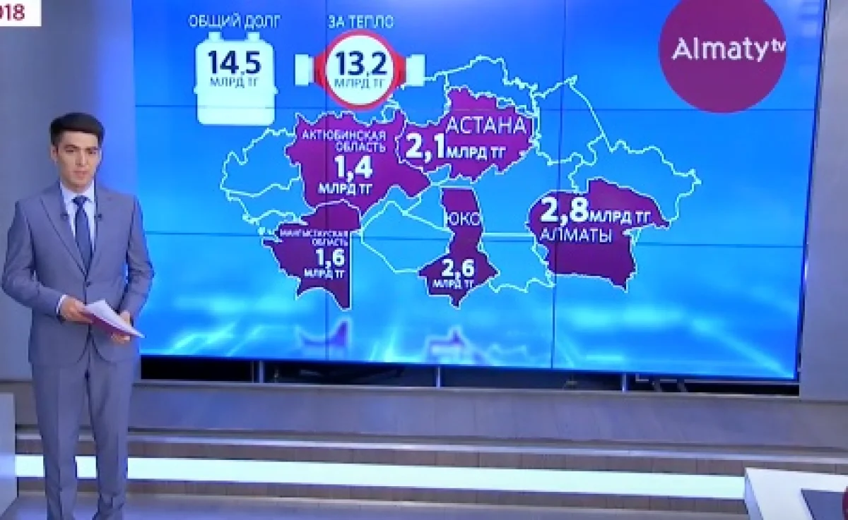 Платить не спешат: казахстанцы задолжали за тепло миллиарды тенге