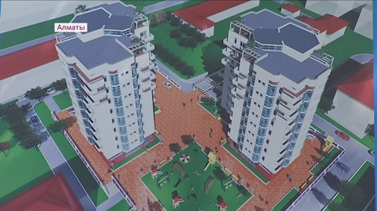 Алматыда ескі үйлердің тұрғындары жаңа пәтерлерге көшеді 