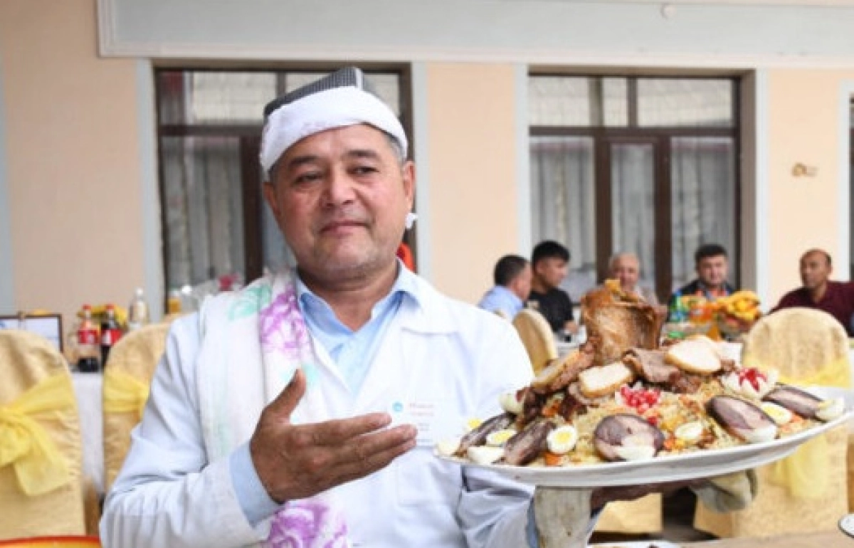 Шымкентте 1 тонна палау дайындалды