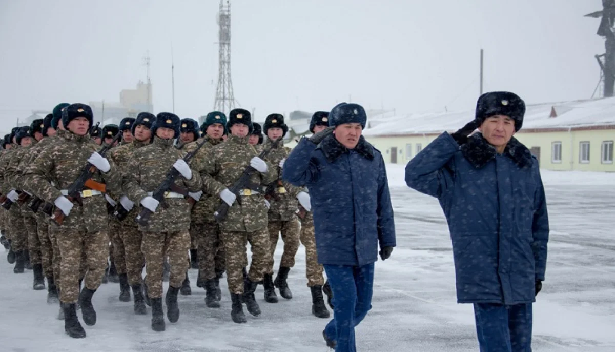 В воинских частях Сил воздушной обороны Казахстана приняли присягу