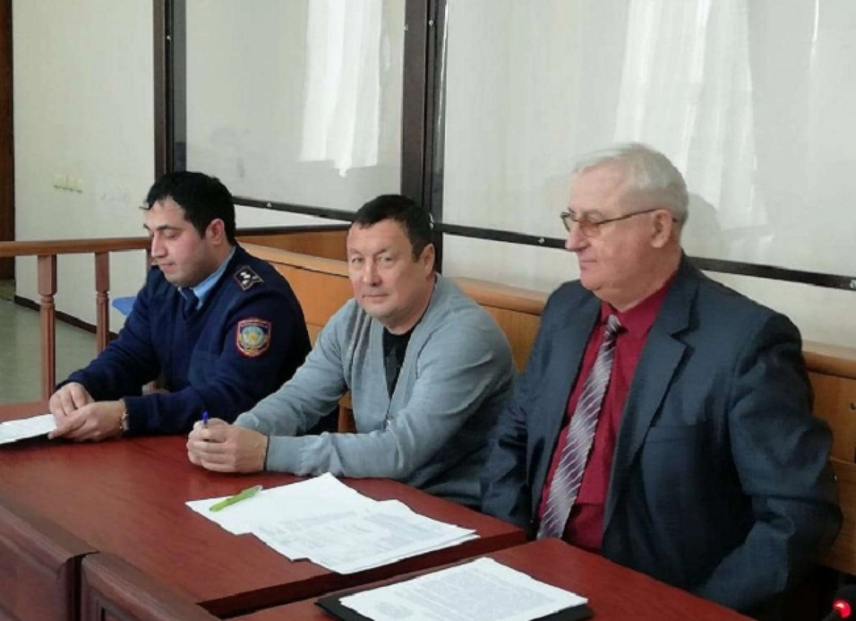 Ахмедбек Ахметжанов присутствовал на процессе лично / Фото Informburo.kz
