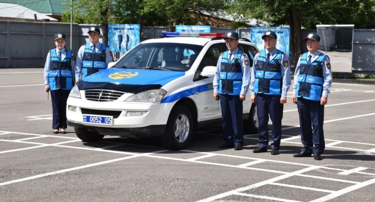 © Foto : пресс- служба департамента полиции Алматинской области