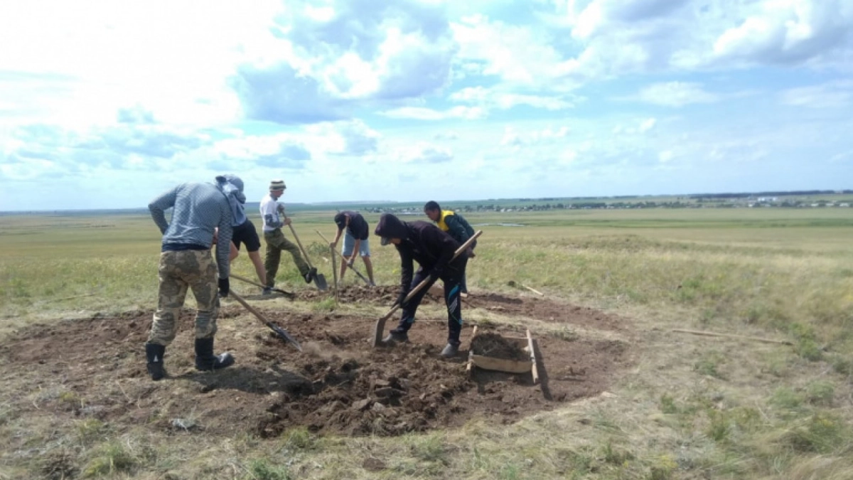 Захоронения воинов железного века обнаружены в Акмолинской области 