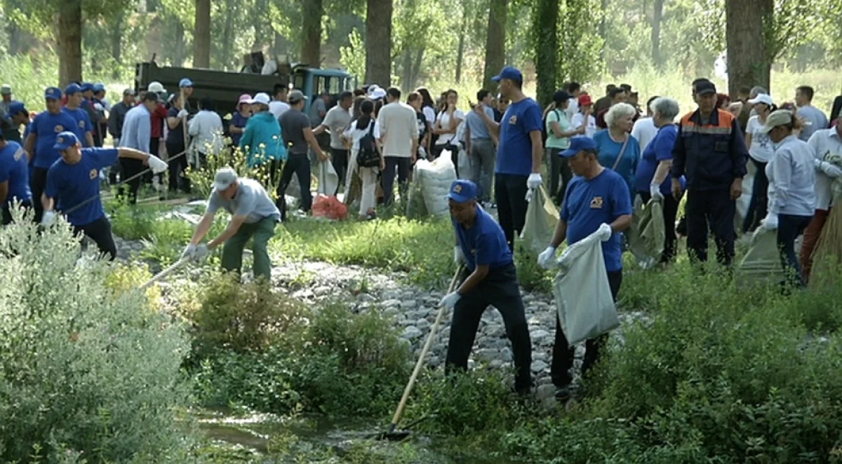 Алматыда «Таза Жетісу» экосенбілігі өтті