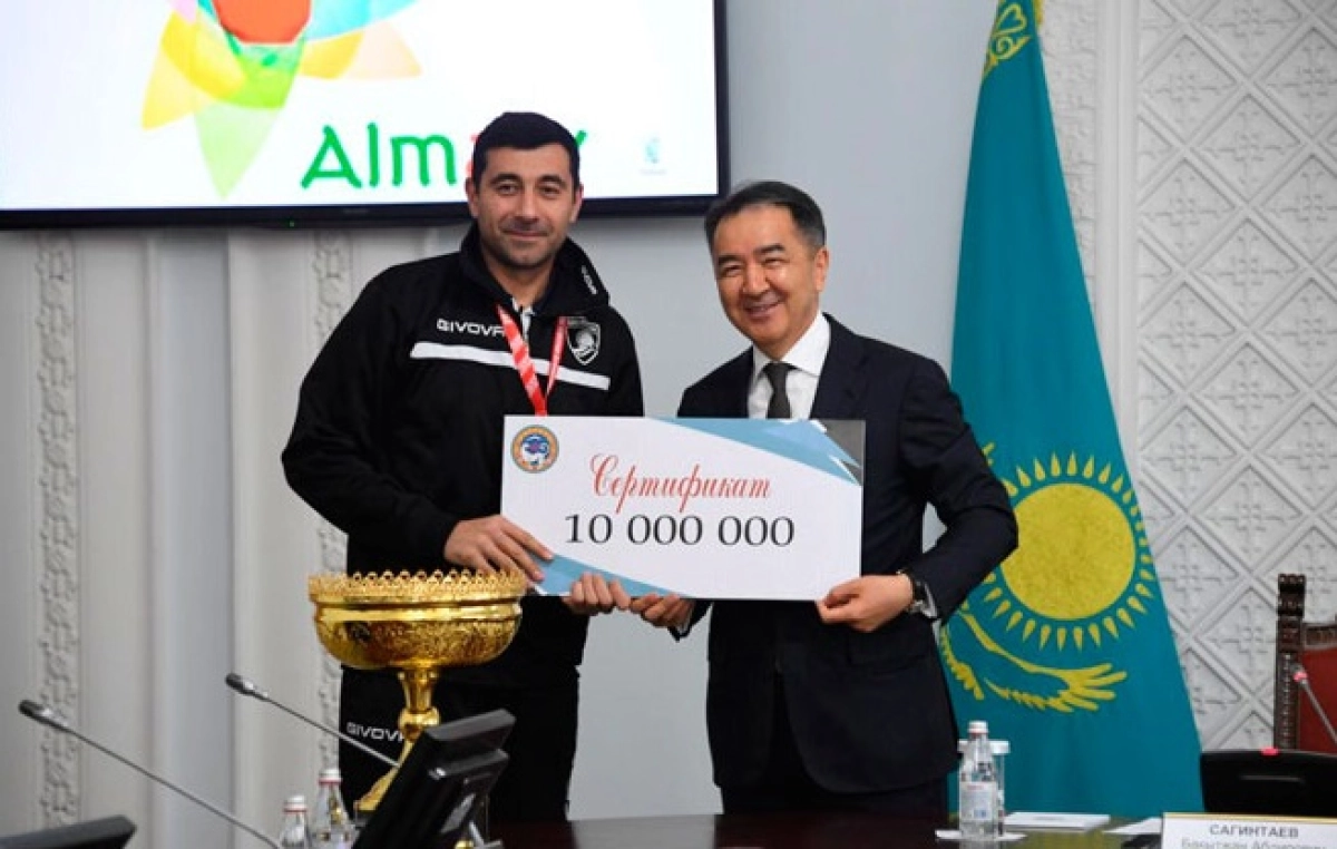Волейбольный клуб «Буревестник Алматы» выиграл Кубок Казахстана