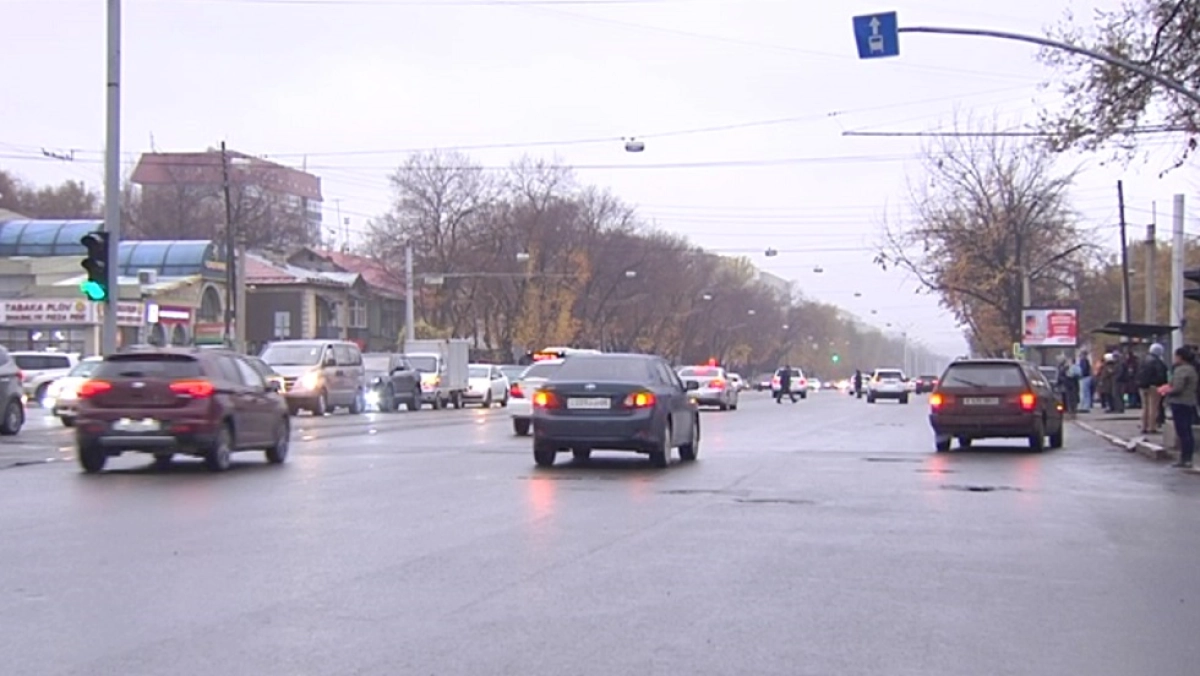 Отрезок Толе би превращается в чрезвычайно опасный и аварийный участок