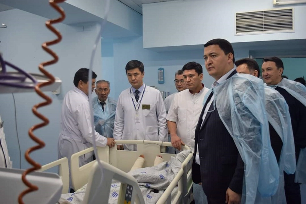 Алматы іргесіндегі апатқа жедел жәрдемнің алғашқы легі 15 минутта жеткен