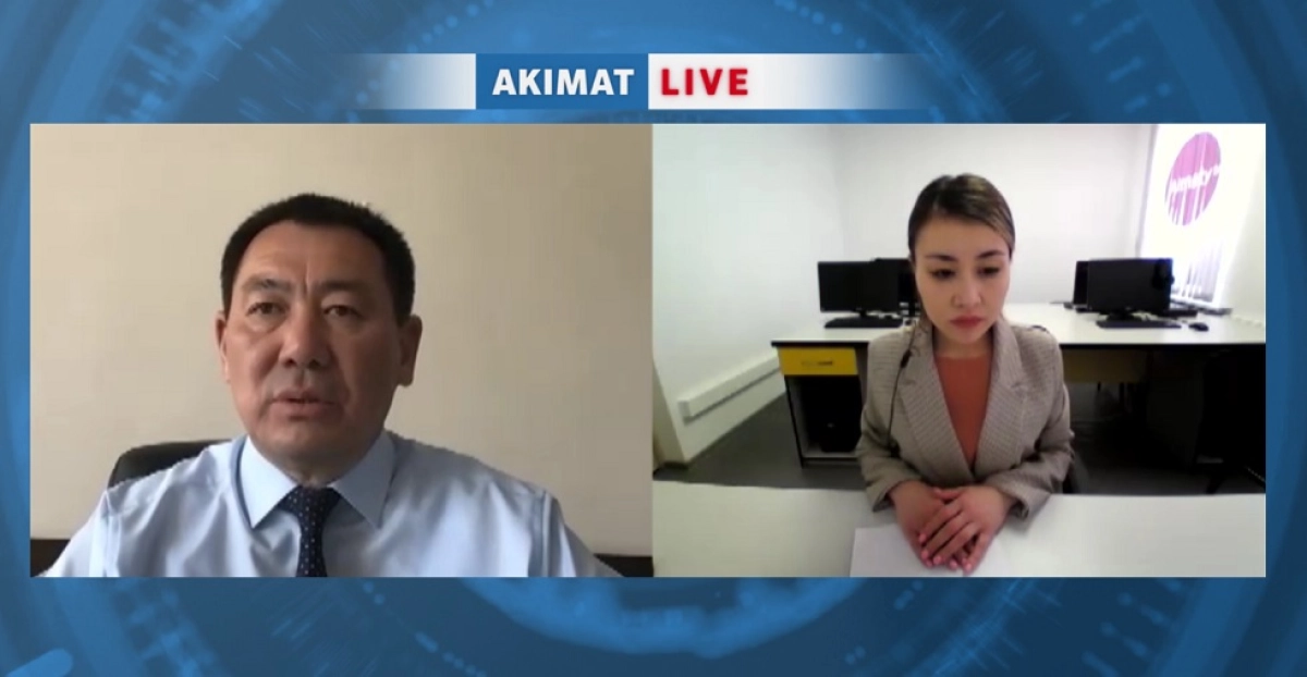 AKIMAT LIVE бағдарламасында Ғани Мырзаханов