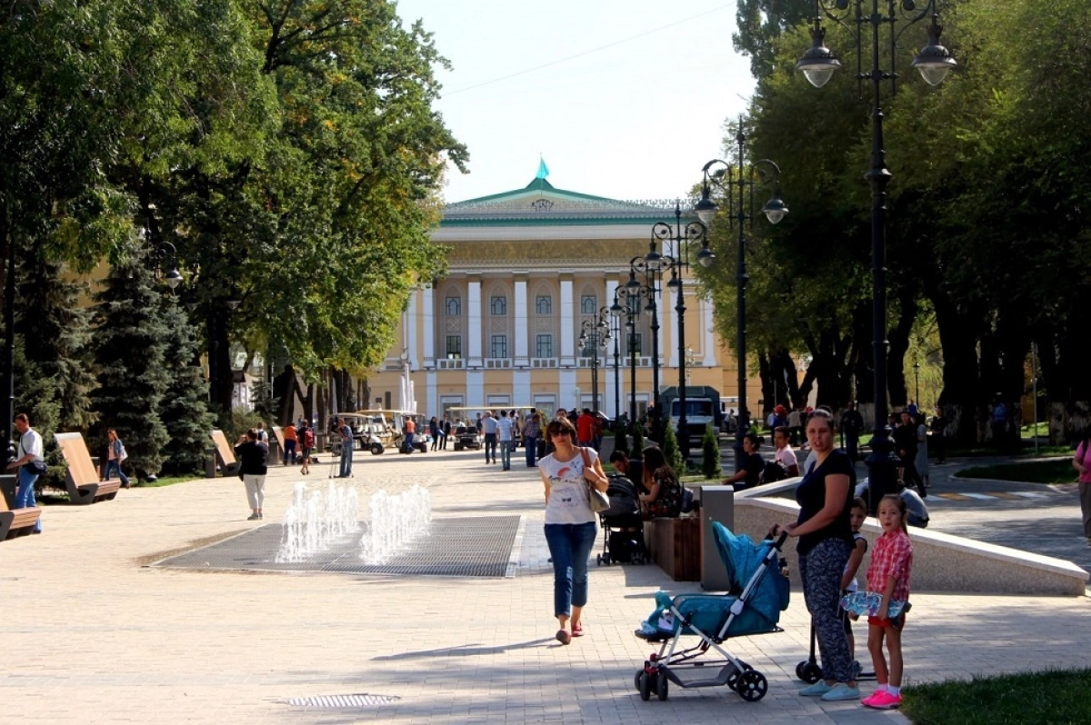 Улица Панфилова после реконструкции / Фото informburo.kz
