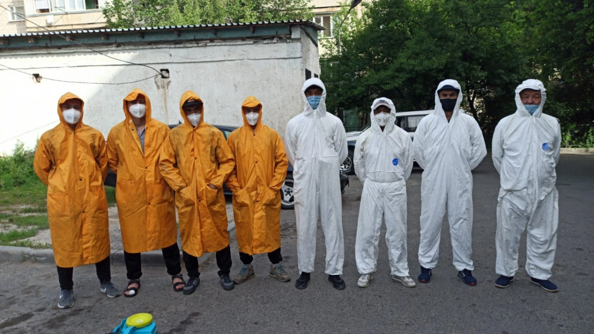 Дезинфекция в Алматы: график работ на 2 июня