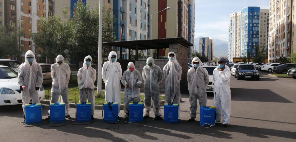 Дезинфекция в Алматы: график работ на 15 июня