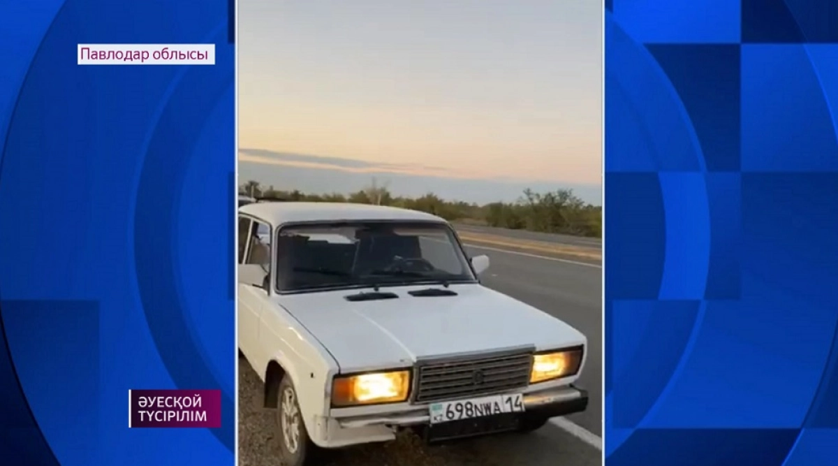  Полицейлер ішімдікке тойып алып жүйткіген мас жүргізушіні ұстады