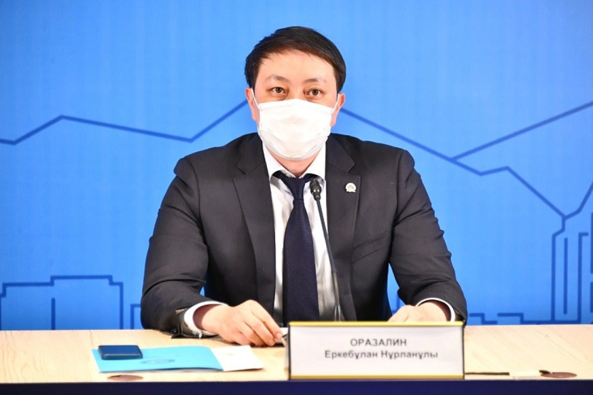 Е. Оразалин: Вакцинация от коронавируса позволит бизнесу работать без ограничений