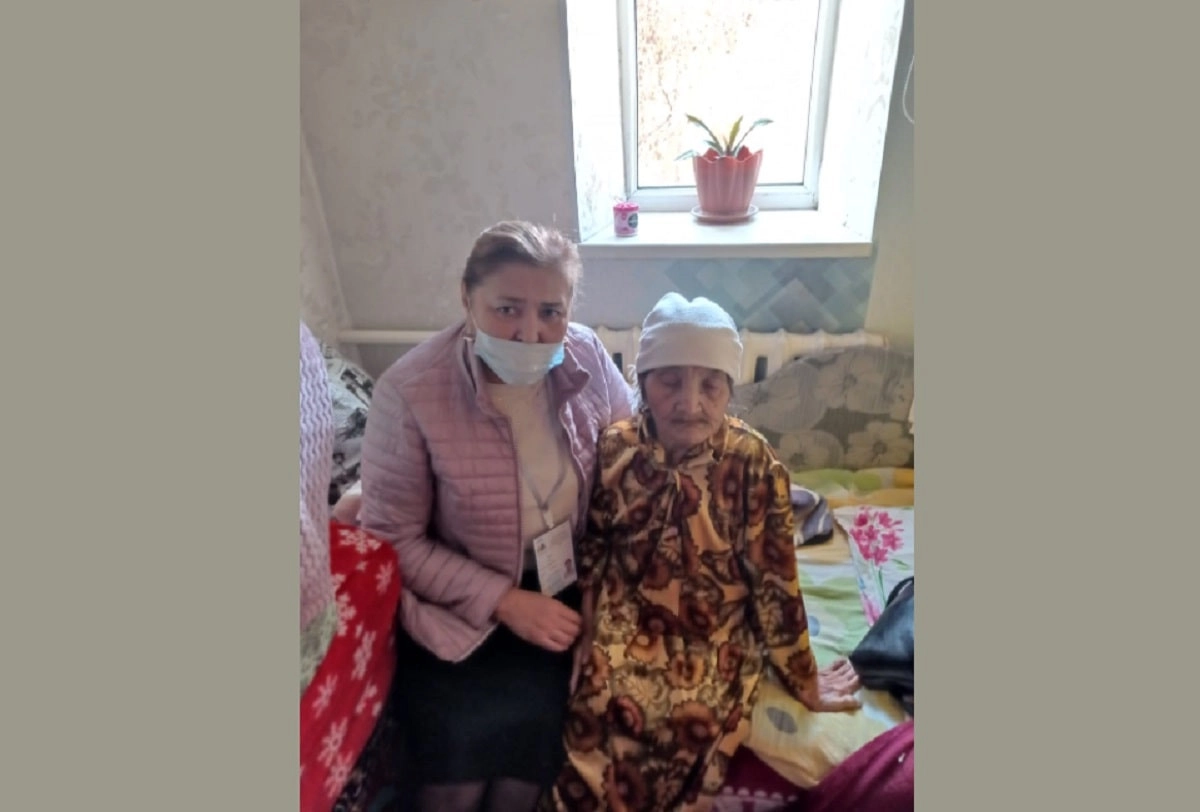 Алматыда 103 жастағы кейуана санақтан өтті