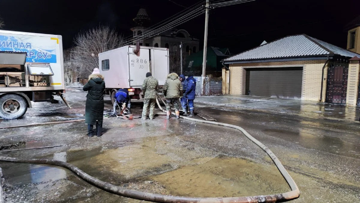 Авария в Петропавловске: жители осталась без воды