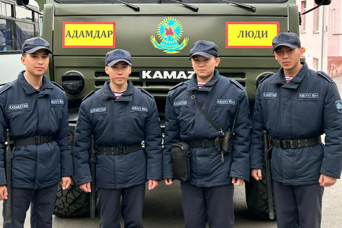 Фото: официальный канал Национальной гвардии МВД РK