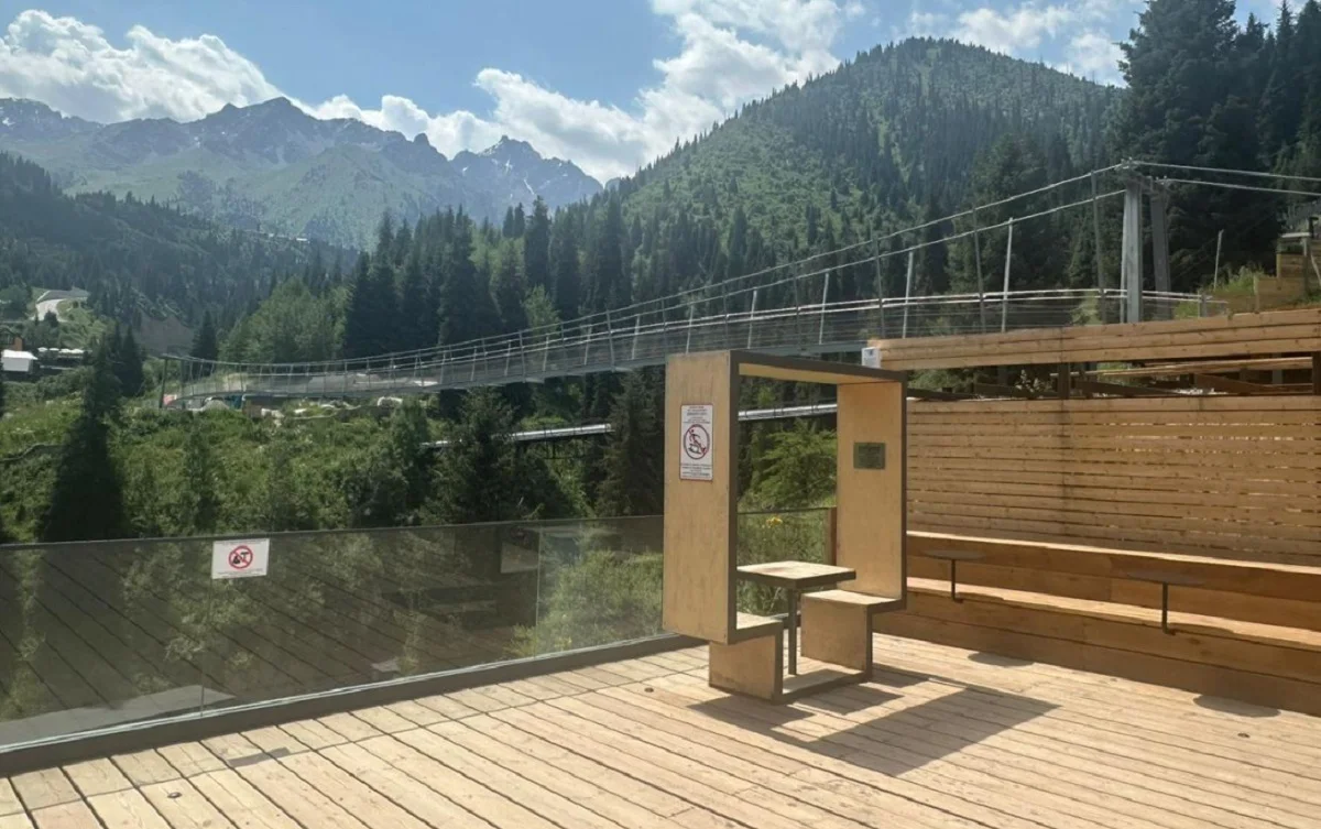 Горельник шатқалында туристерге арналған жаяу жүргіншілер көпірі ашылады