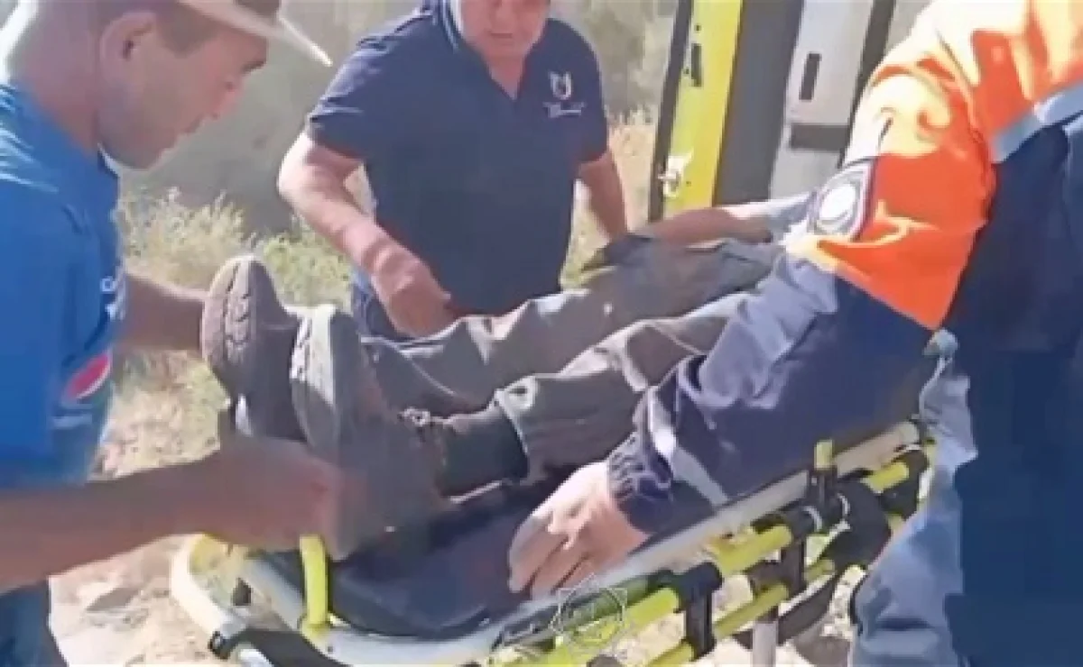 Кадр из видео: Telegram/112 KZ