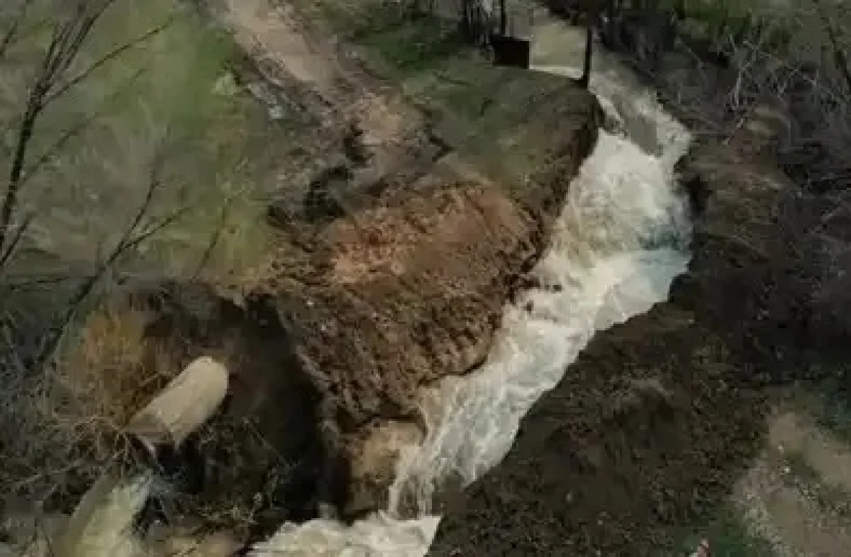 Кадр из видео: акимат Алматинской области