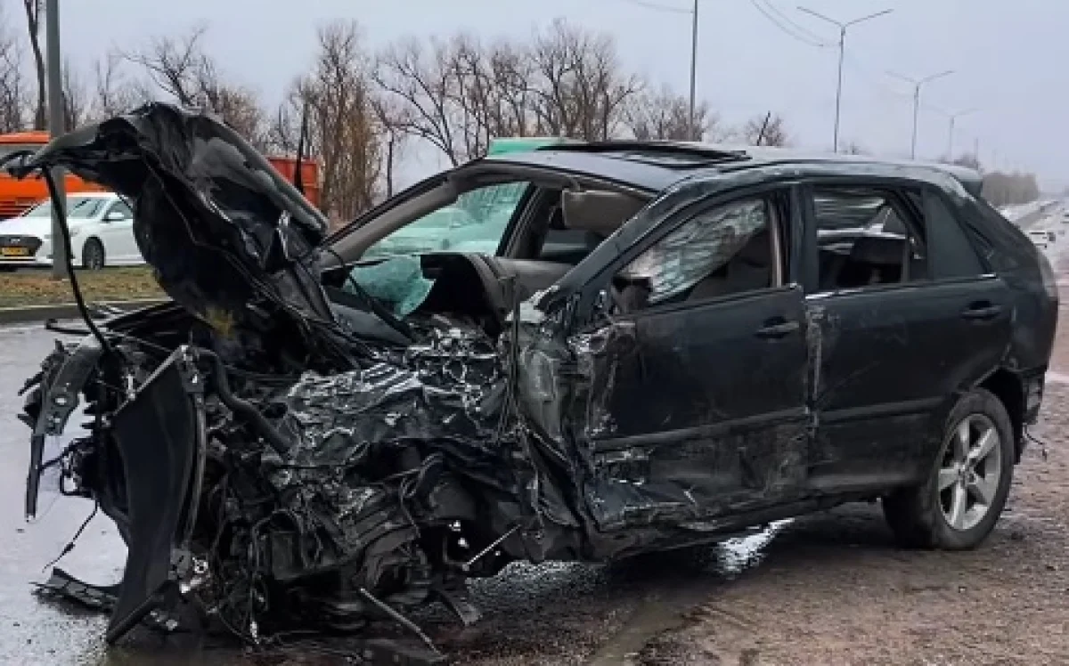 Кадр из видео: ДП Алматинской области