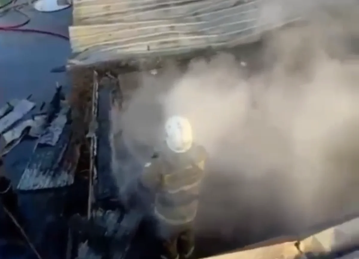 Кадр из видео: МЧС РК