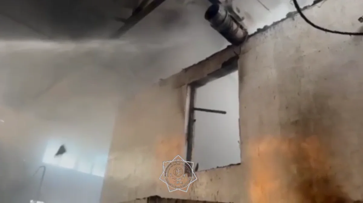 Кадр из видео: МЧС РК