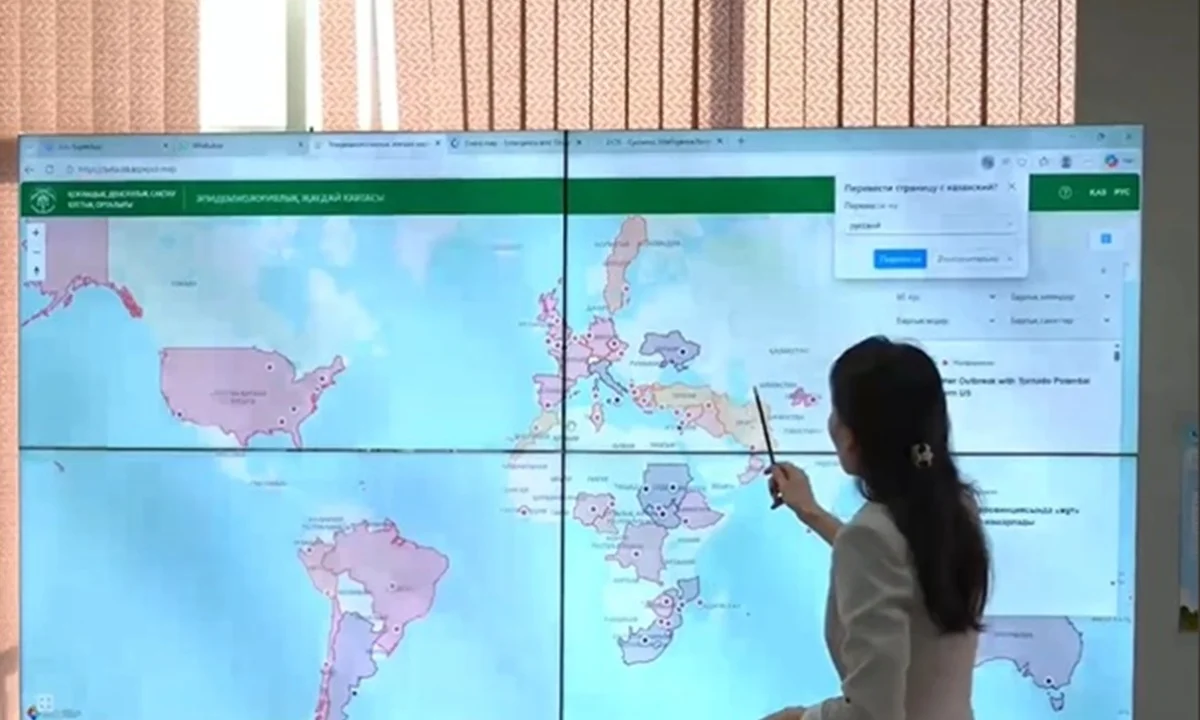 Фото: пресс-служба Министерства здравоохранения РК