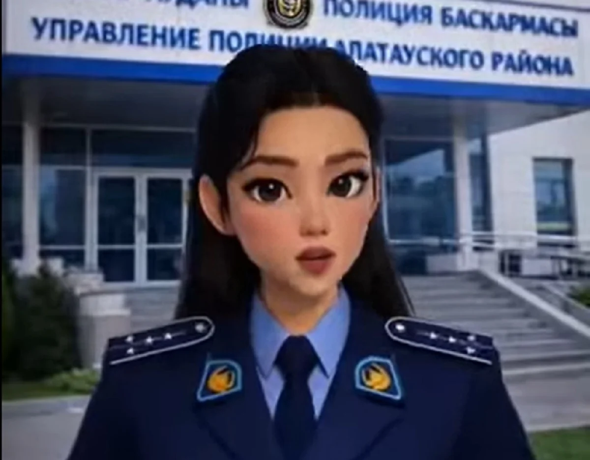 кадр из видео Polisia.kz