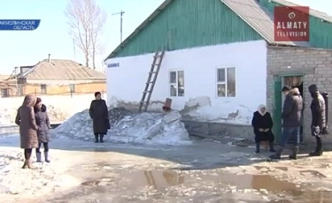 В Акмолинской области село с 3000-м населением может уйти под воду