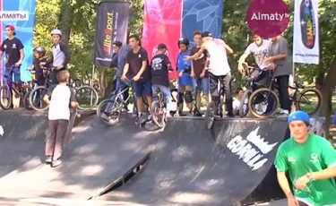 Алматыда қауіпті спорт түрлерінен  жарыс өтті