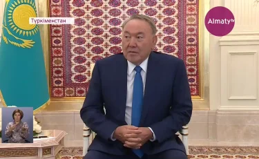 Назарбаев Түркіменстан президентімен келіссөз жүргізді