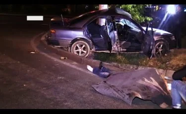 Алматыда болған жол апатының салдарынан 22 жастағы жігіт қаза тапты