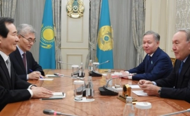 Елбасы Корея Республикасы Ұлттық Ассамблеясының спикерімен кездесті