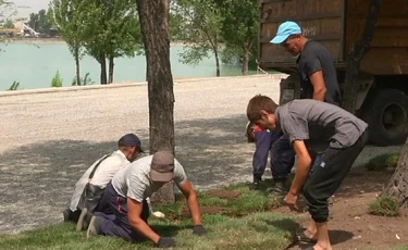 Сайран көлінің маңы жаңарып, түрлі шаралар өтетін орынға айналады