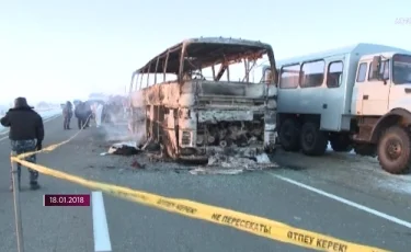 Родственники погибших в сгоревшем автобусе граждан Узбекистана требуют компенсаций