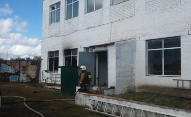 Павлодар облысында мектеп отқа оранды