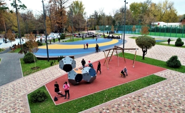 Центральный парк города Алматы после реконструкции (фото)