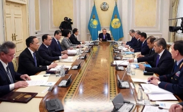 Нурсултан Назарбаев провел заседание Совета Безопасности