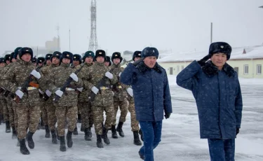 В воинских частях Сил воздушной обороны Казахстана приняли присягу