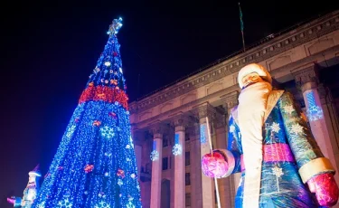 Где пройдут массовые гулянья в новогоднюю ночь в Алматы