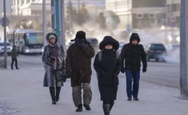 Астана және Қарағанды өткен түні жер бетіндегі ең суық қалалар қатарында болды