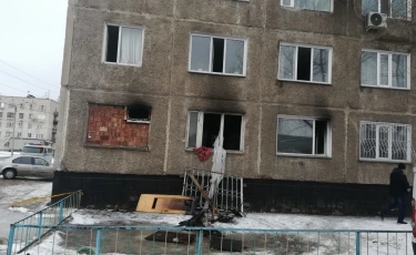 Взрыв прогремел в многоэтажке Павлодара