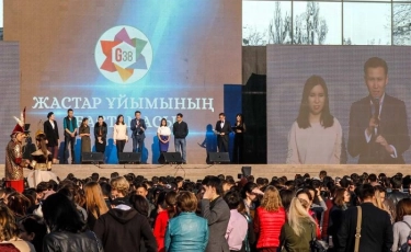 Алматинская молодежь высказалась в поддержку переименования столицы (ФОТО)
