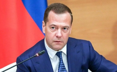 Медведев Мемлекет басшысына жеделхат жолдады  