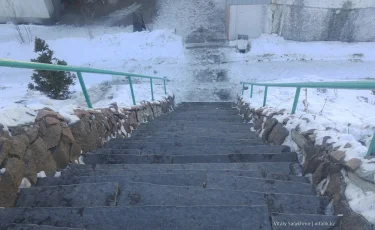 "Лестницу здоровья" на Медеу отремонтируют - Байбек